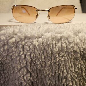 Liz Clairborne Semi Rim and Golden Frame Sunglasses
